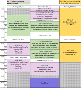INTEROP-VLab’s General Assembly week 2019 schedule